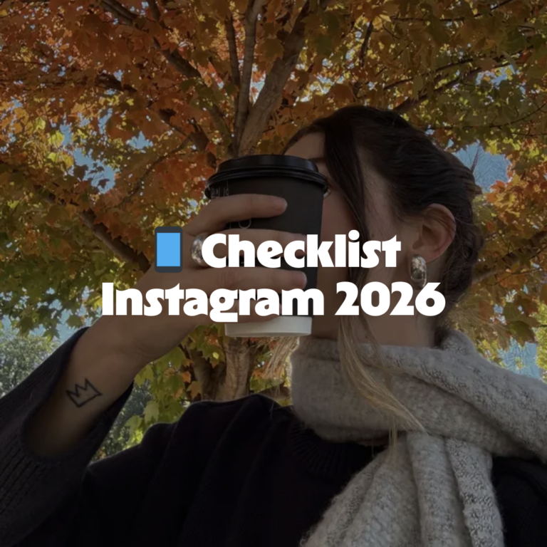 Checklist Instagram